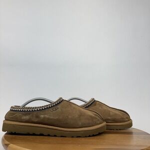 Mens Ugg Australia Tasman II Chestnut Shearling Lined Comfort Slippers Size 8.5